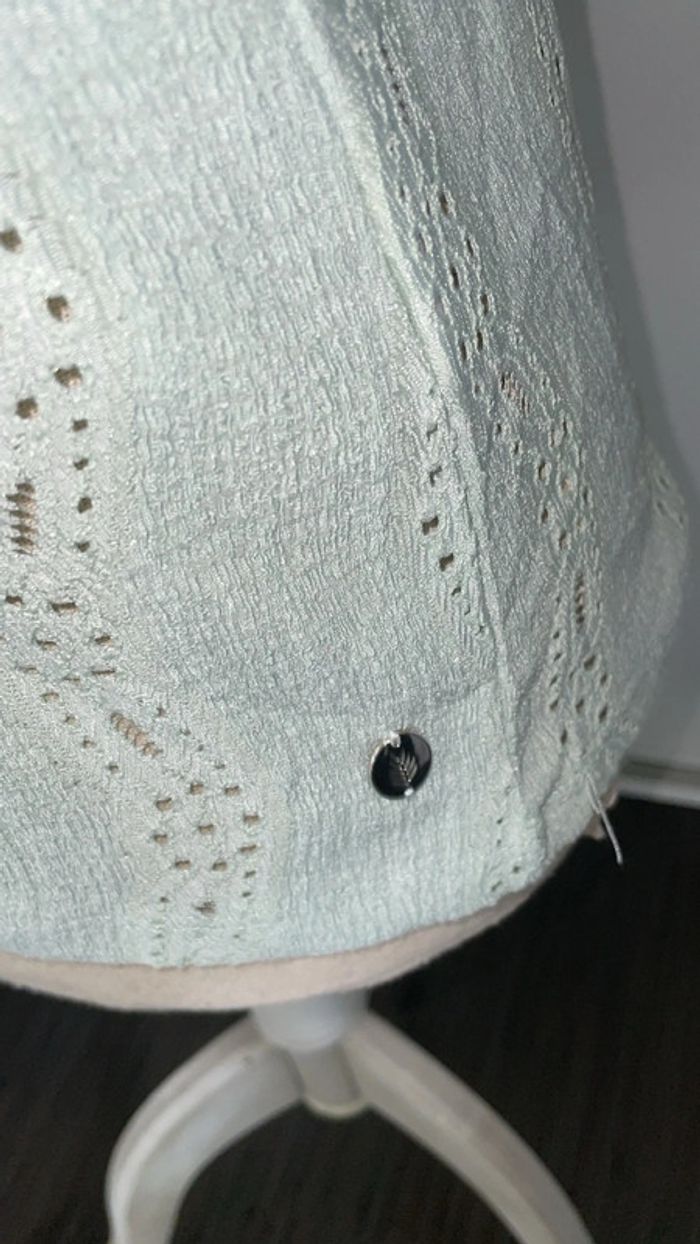 Blouse vert d’eau Cotton Club TS - photo numéro 2
