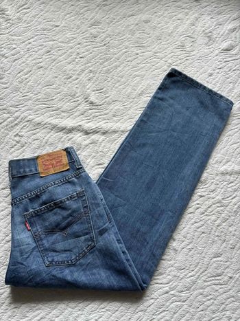 Jean Levi’s femme 550 Relaxed Fit W27 L27 S/36 bleu large ample mi taille - taille haute