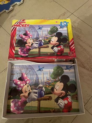 Puzzle Minnie et Mickey