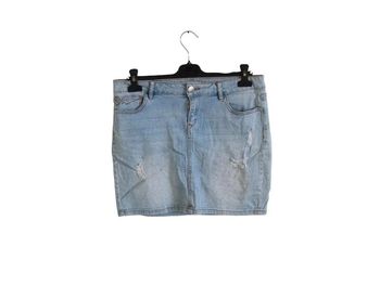 C61 jupe jeans bleu Morgan 42