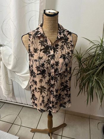 Blouse sans manches transparente pimkie