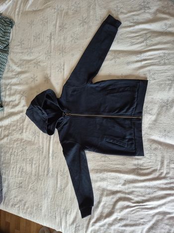 Veste zippé bleu marine 5 ans kiabi