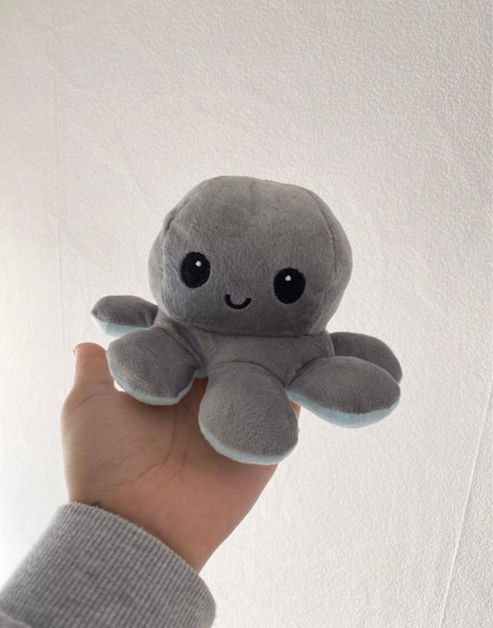 Peluche pieuvre réversible - photo numéro 2