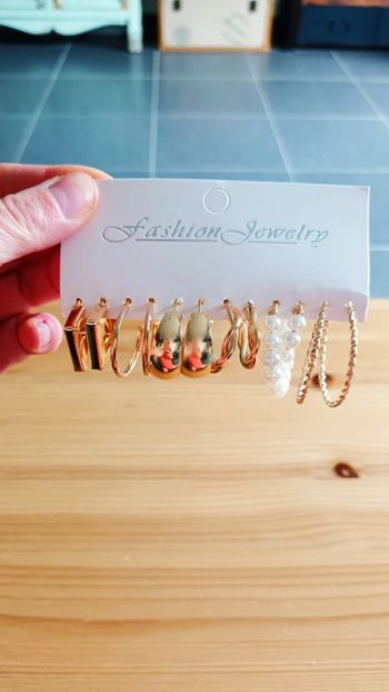 Ensemble boucles d'oreilles