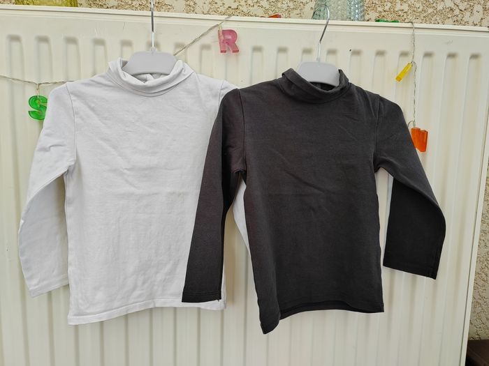 🖤Lot 2 sous pulls 36 mois 3 ans Kiabi