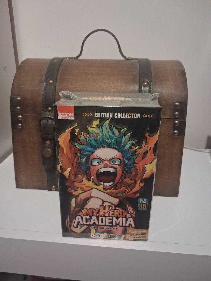 Coffret collector manga My Hero Academia tome 39 édition limitée - photo numéro 2