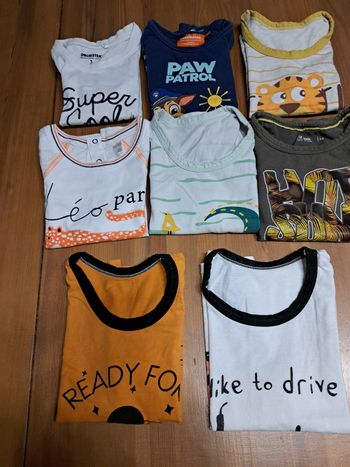 T.shirts bretelles 3 ans