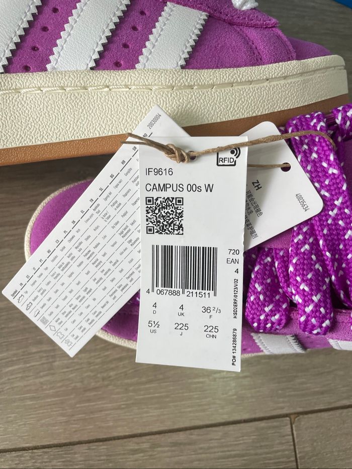 Adidas Campus 00s Purple Burst - photo numéro 9