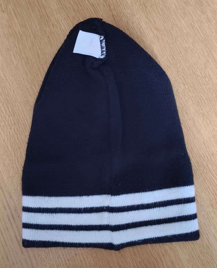 🦎 Bonnet enfant - Adidas Officiel OGCN Côte d'Azur– Noir et blanc - TU 🦎 - photo numéro 5