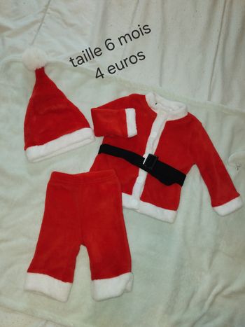 Ensemble Noël 6 mois