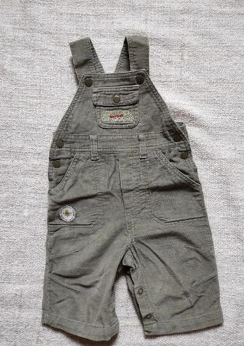 Salopette velour 3 mois