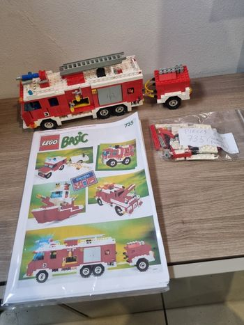 Lego 735 basic building set électrique