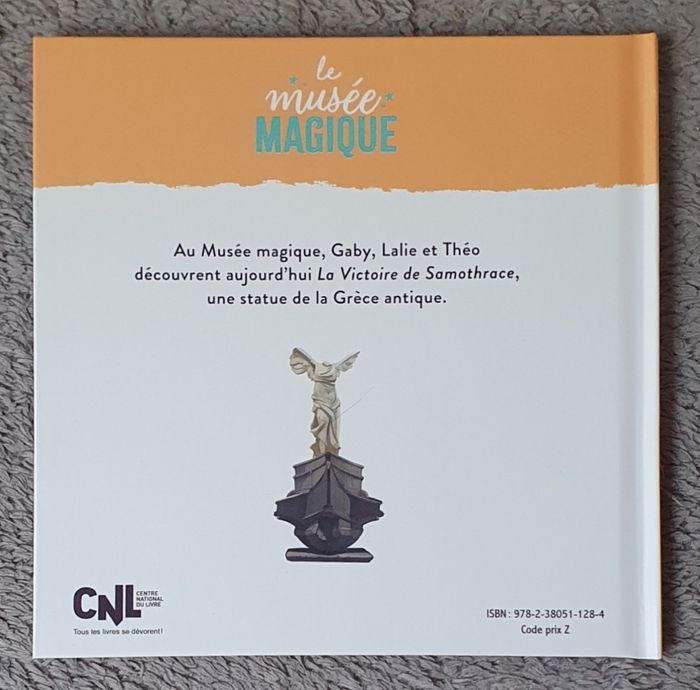 Roman pour enfants "La Victoire de Samothrace" - Collection Le Musée Magique (4-6 ans) / Hachette - photo numéro 2