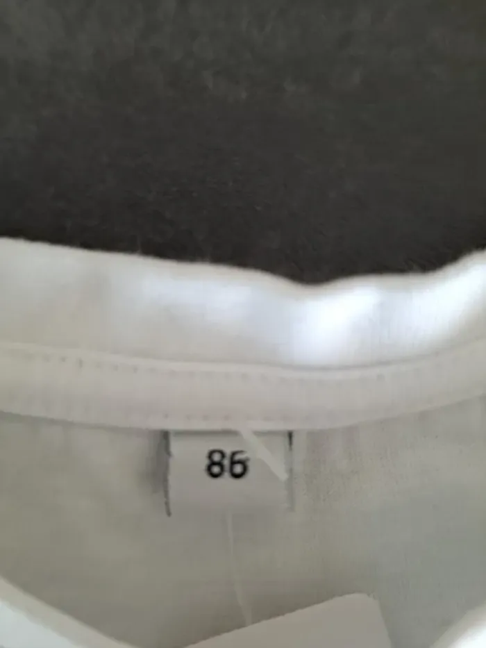 t-shirt manche longue cravate bretelles 18 mois - photo numéro 2