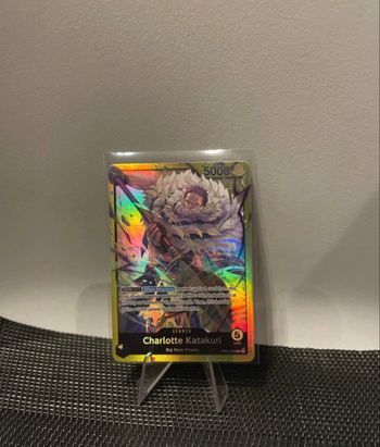 Carte Charlotte Katakuri leader OP03-099 anglais One Piece card game