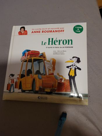 Le héron conte d Anne Roumaniff