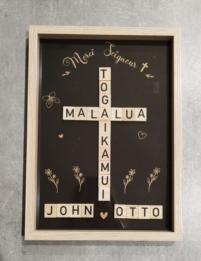 Cadre Scrabble jusqu'à 5 mots - photo numéro 3