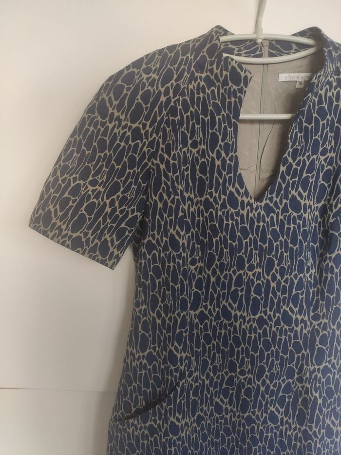 Ellen Eiseman Robe bleu 38 - photo numéro 2