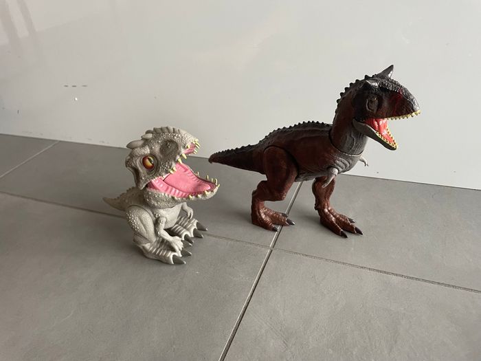 Lot de 2 grands dinosaures Jurassic World Figurine Mattel - photo numéro 2