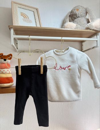 Ensemble bébé fille • 6 mois 