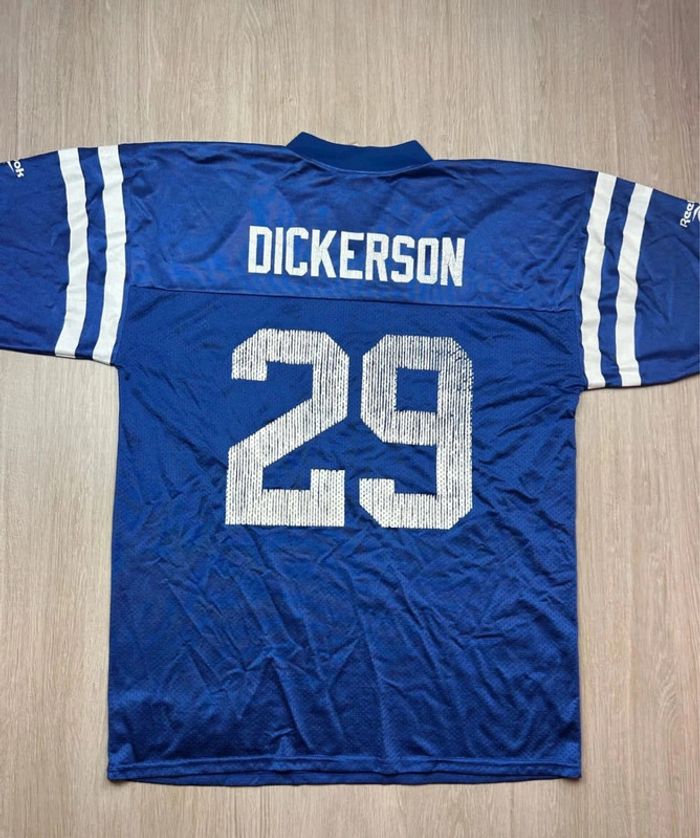 Maillot NFL Vintage Indianapolis Colts #29 Eric Dickerson Reebok Y2K Taille L - photo numéro 2