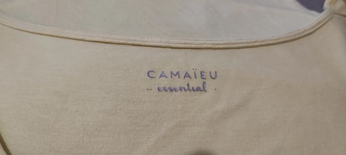 Chemisier à bretelles jaune T:L - photo numéro 4