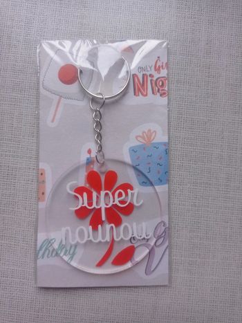 Porte clé super nounou