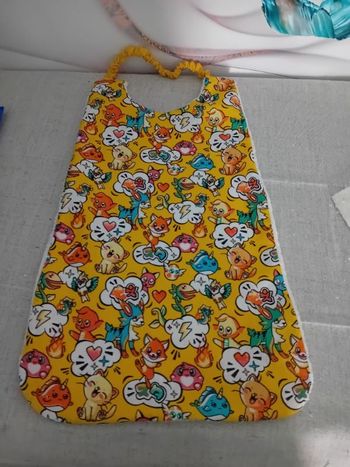 Bavoir  maternelle long cou élastique
