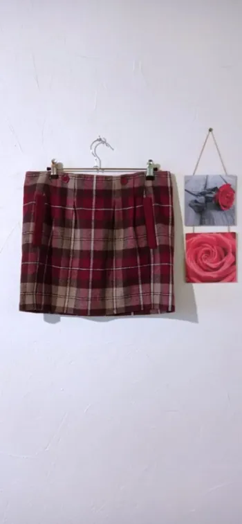 🌸Mini-jupe "écossaise", Sutherland, taille 36