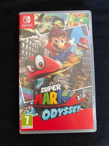 Super Mario odyssey jeu switch 