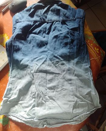 Chemise bleue marine