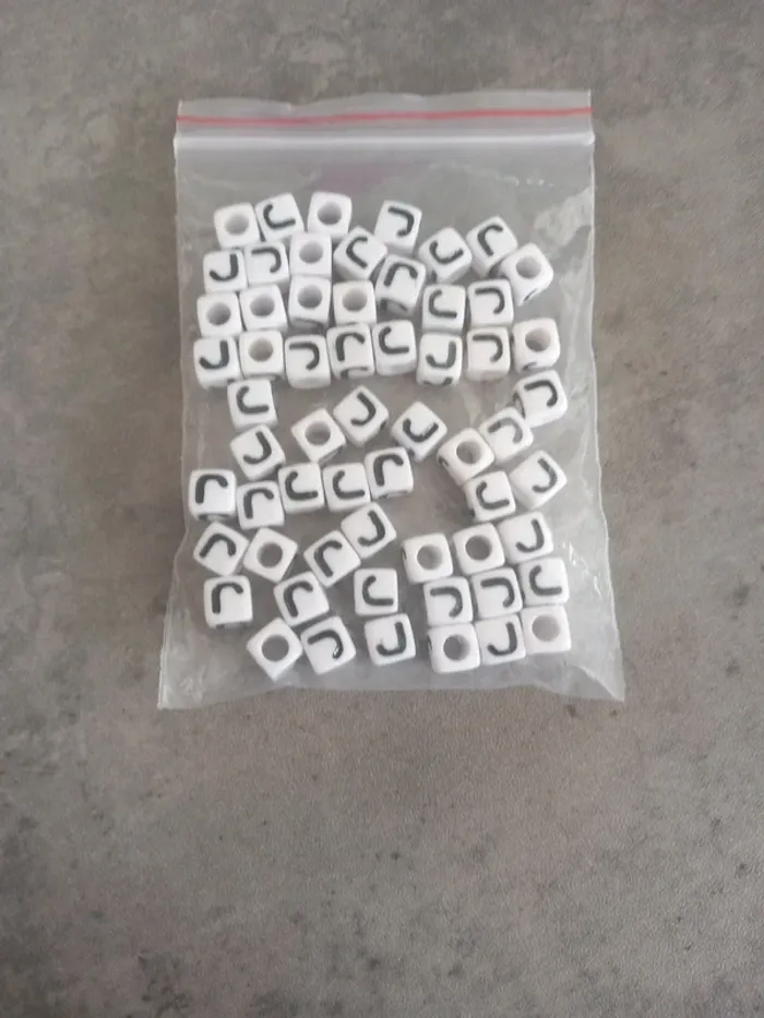 Lettres perles