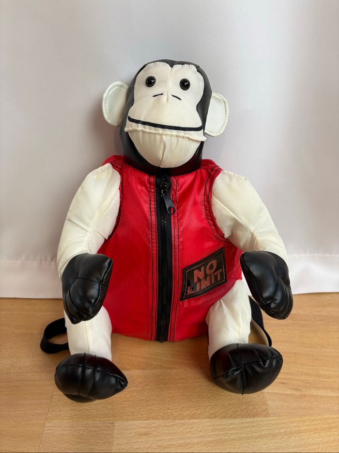 Sac à dos peluche singe 🐒
