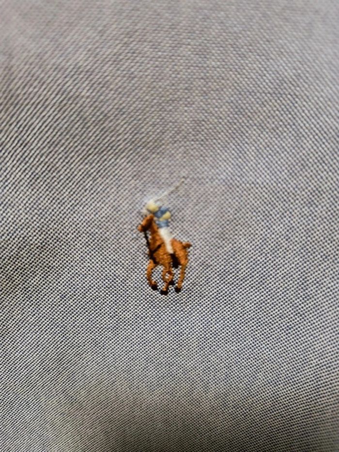 Chemise Ralph Lauren Oxford Vintage – Taille 14½ (équivalent S) - photo numéro 3