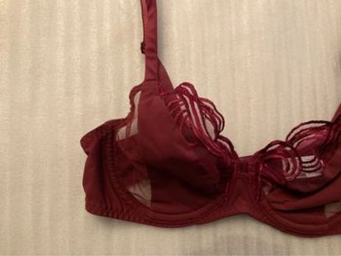 Soutien-gorge bordeaux Simone Pérèle neuf - photo numéro 2