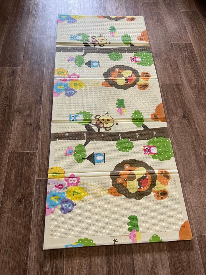 Tapis de jeu pliable réversible bébé neuf - photo numéro 2
