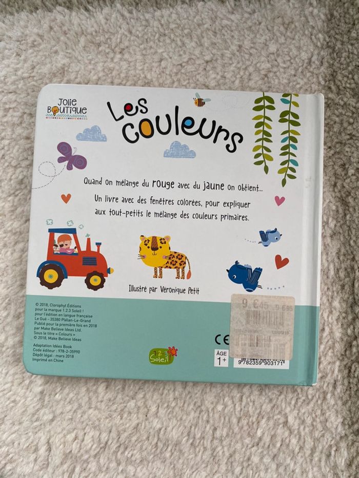 Livre les couleurs jolie boutique - photo numéro 2