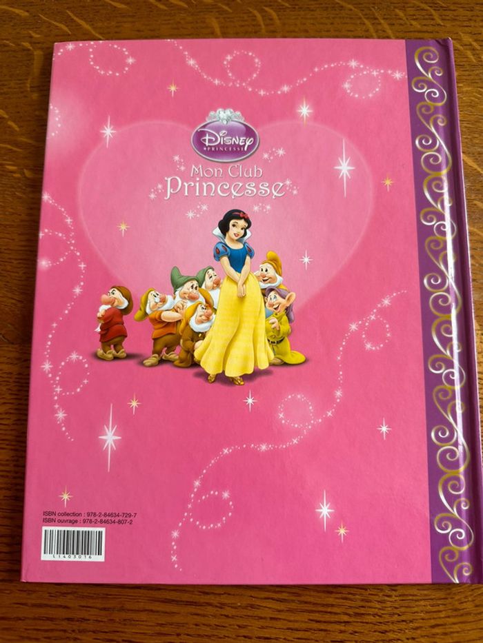 Livre enfant Disney - Blanche-Neige et les Sept Nains - Mon Club Princesse - Neuf - photo numéro 3
