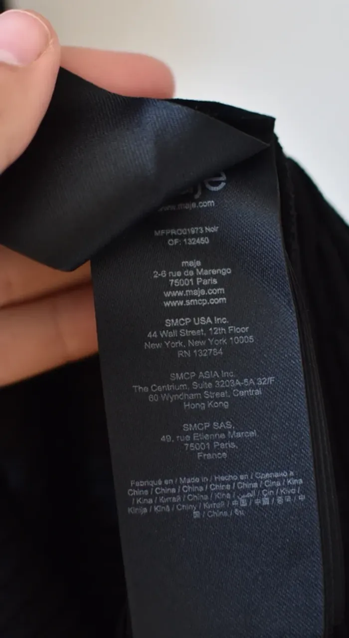 Robe Maje en taille 36 - en très bon état - photo numéro 2