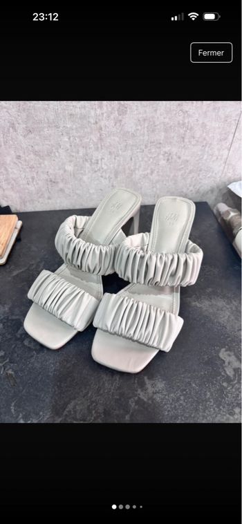 Mules à talons 