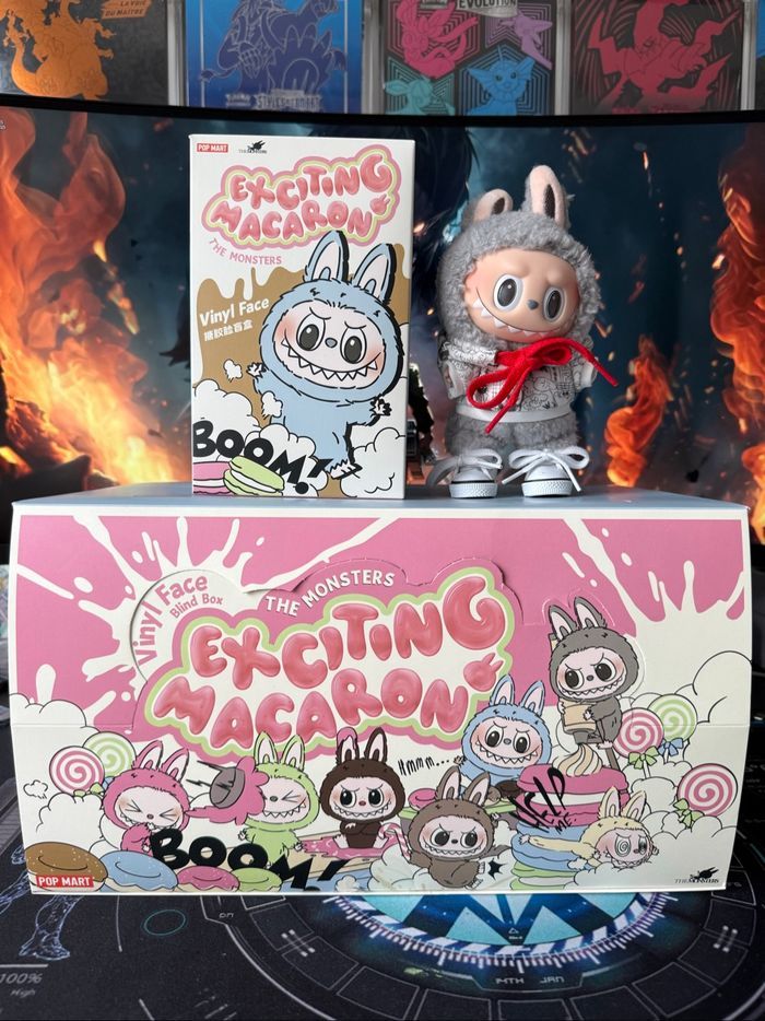 Peluche Labubu Macaron - photo numéro 4