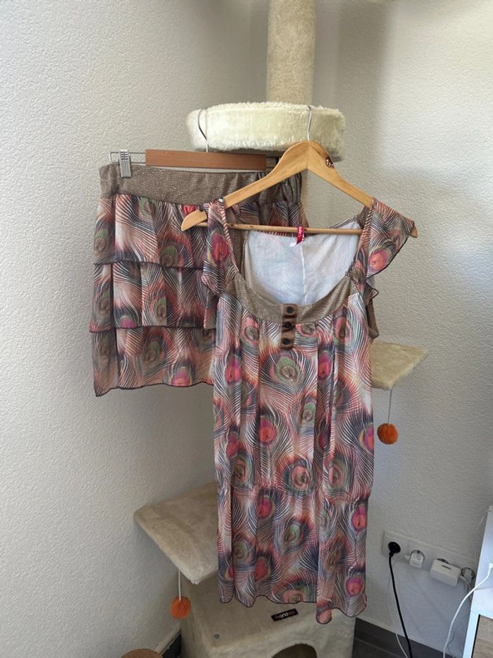 Ensemble tunique + jupe La voilà