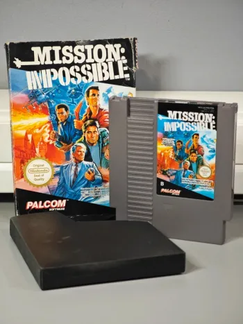 Jeu Nintendo NES Mission Impossible avec boîte & Pochette