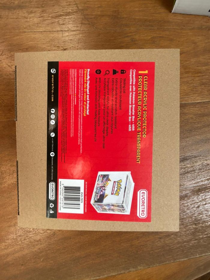 Protection acrylique display