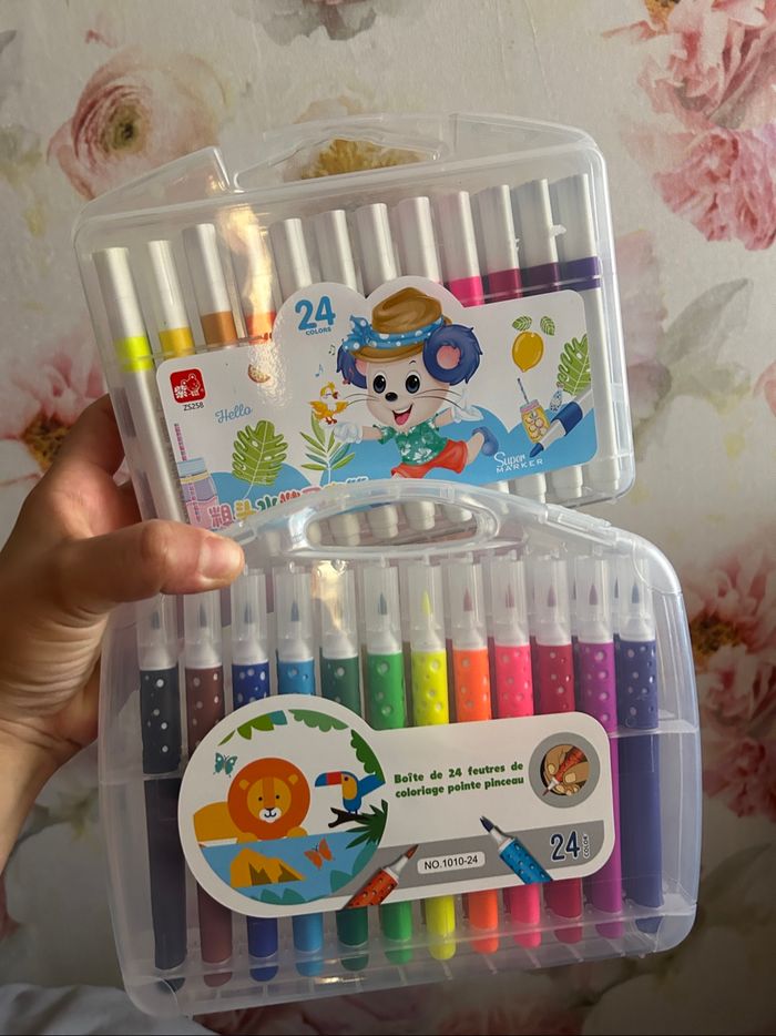 Boîte de 48 feutres de coloriage