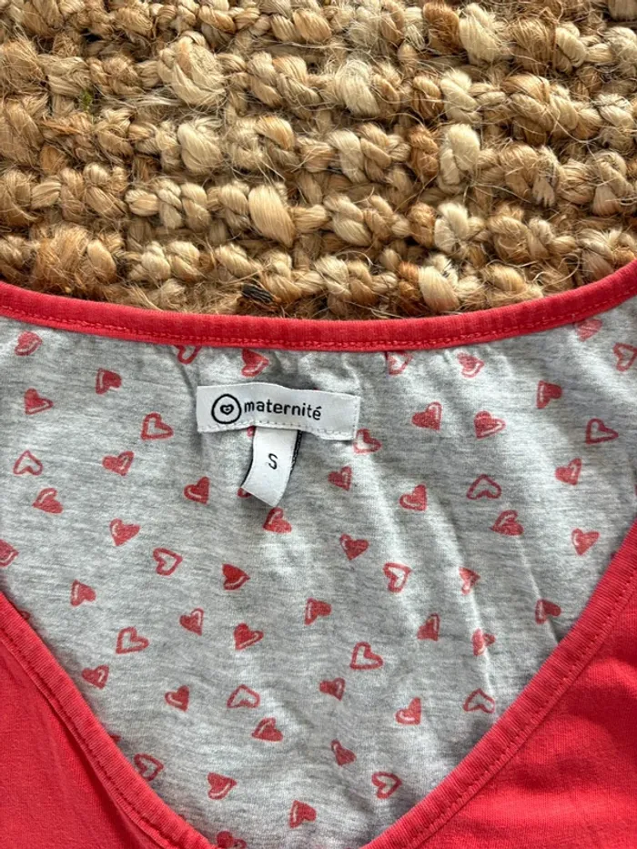 Ensemble pyjama été grossesse - photo numéro 2