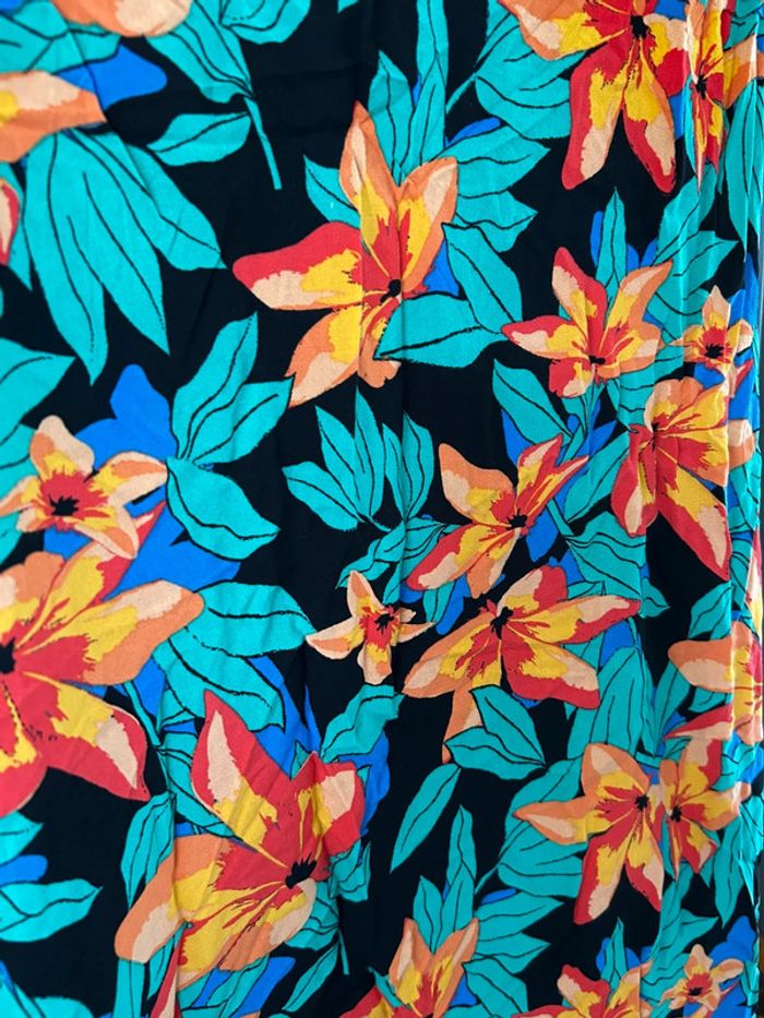 Robe longue motif tropical - photo numéro 3