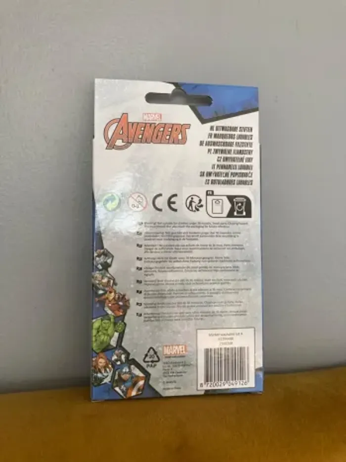 Marqueurs The Avengers - Marqueurs lavables - 6x dans l'emballage - Marvel - photo numéro 4