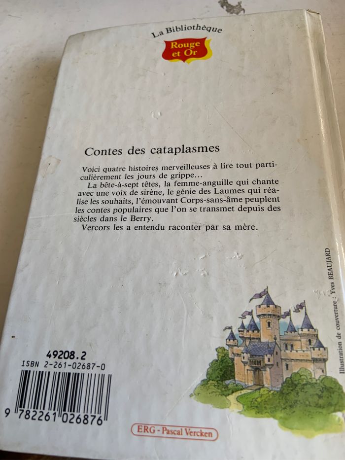 Livre pour enfants Contes des cataplasmes de Vercors - photo numéro 2