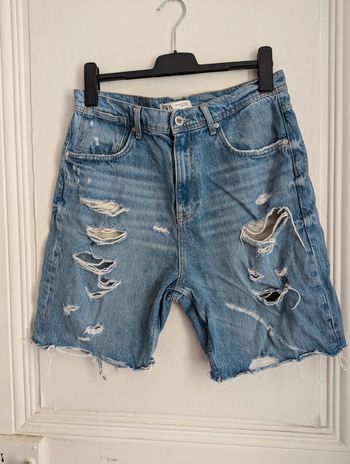 Short en jean homme